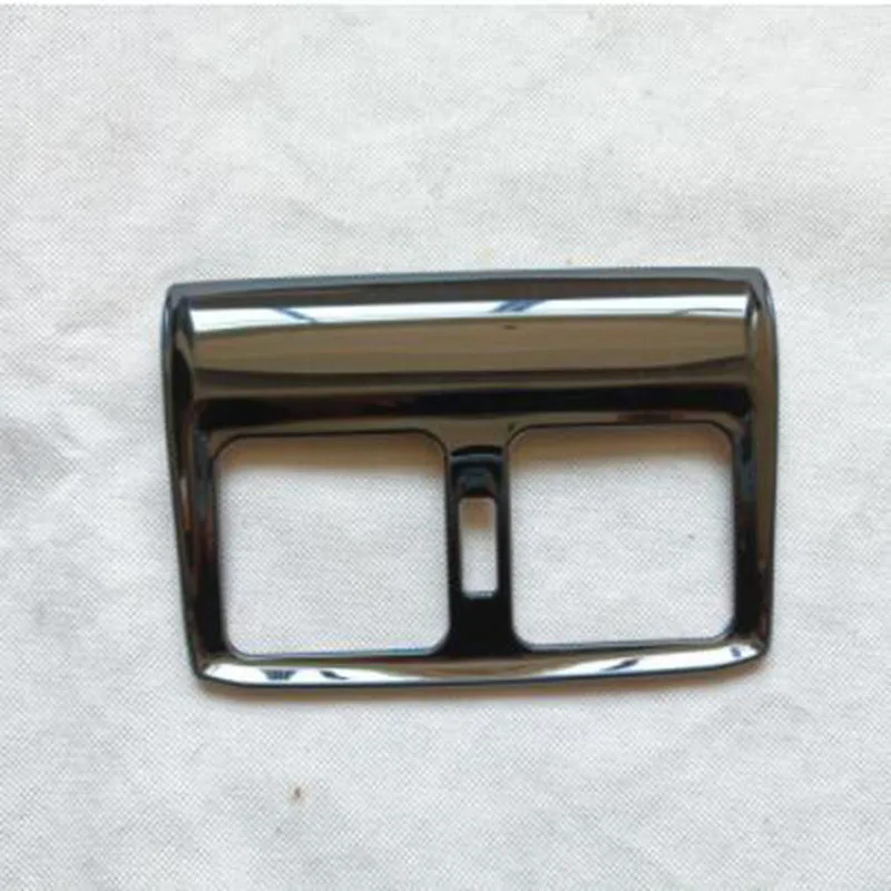 Back Rear Air Vent Metal Trim Cover for Toyota Venza Harrier XU80 2020 2021 2022 Car Styling Sticker Interior Accessories