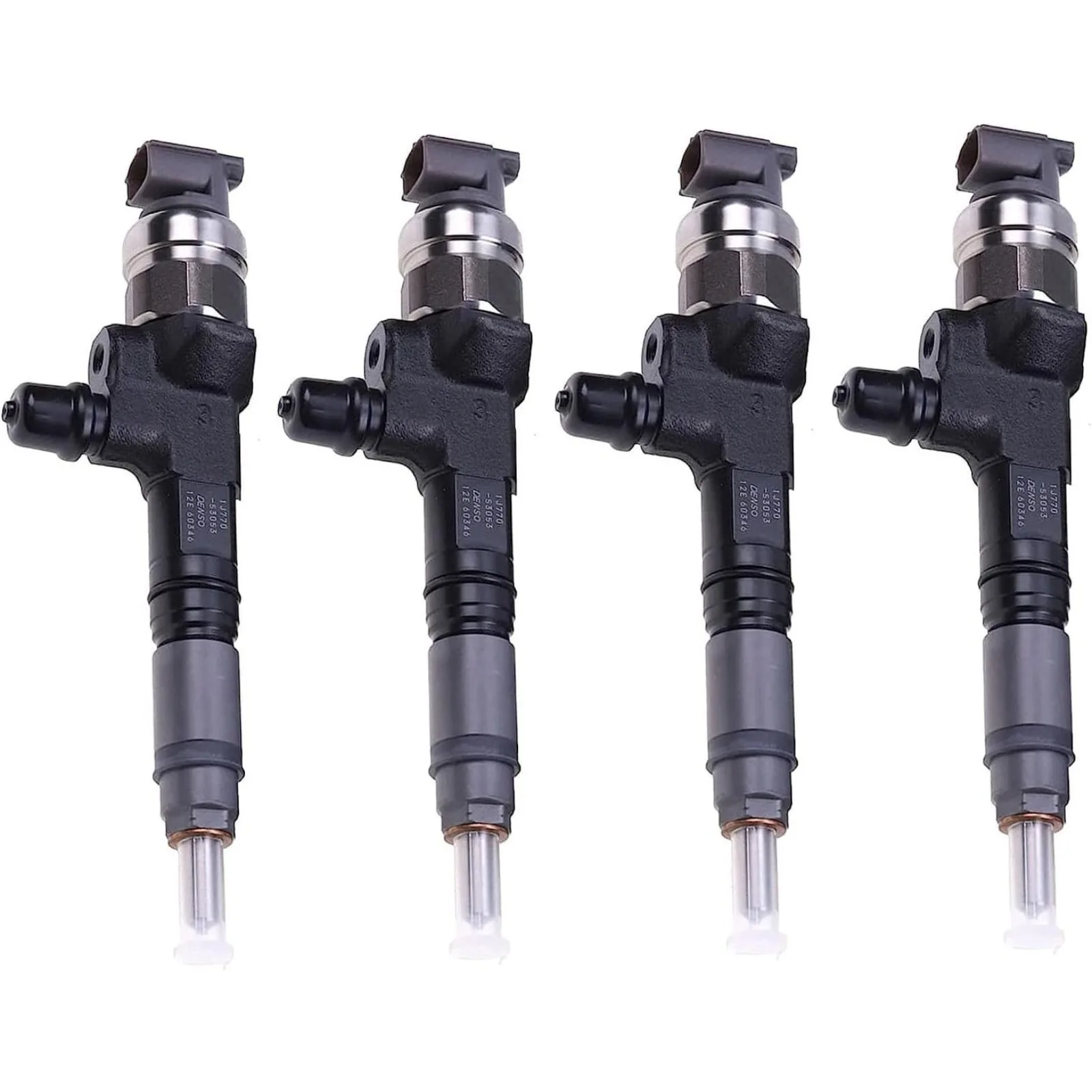 

4 PCS Fuel injectors 1J770-53053 1J77053053 Compatible With Kubota V3307 Engine