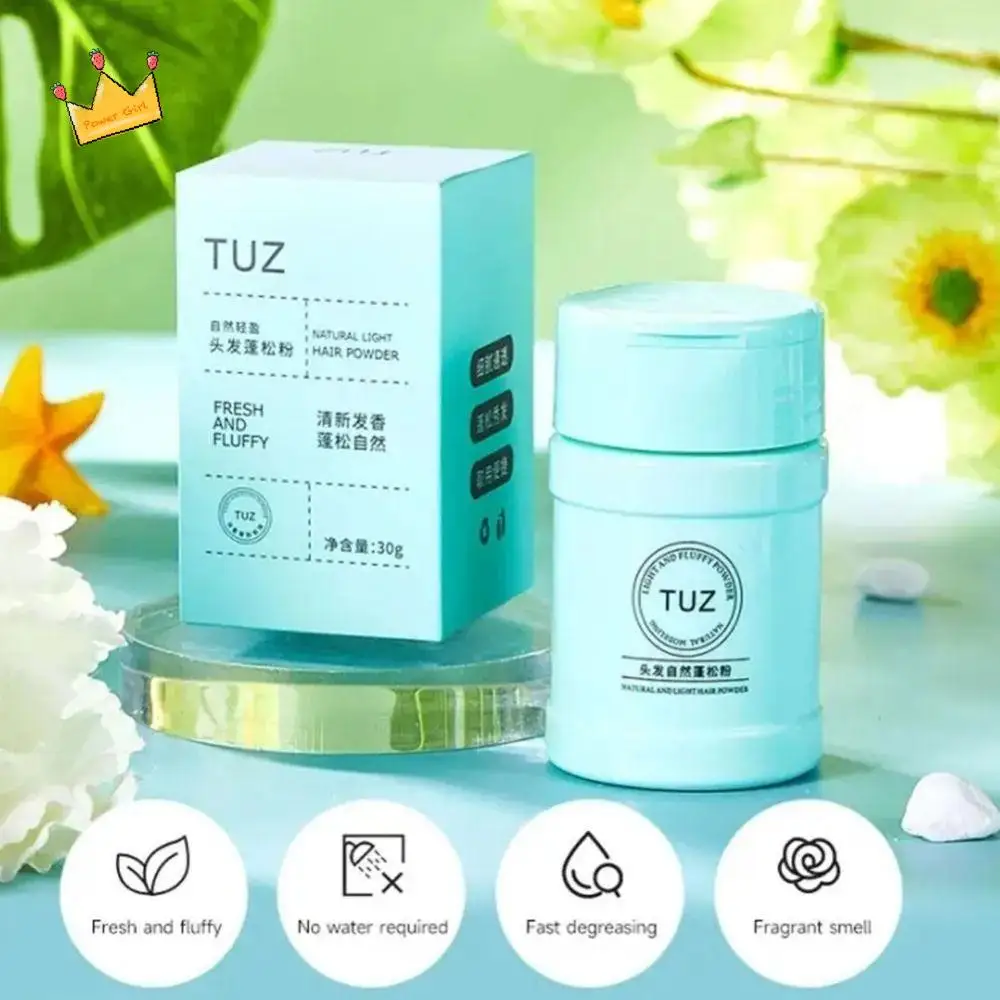 Zwiększ objętość włosów Puder do włosów Długotrwały, natychmiastowy puder sypki Wygodna kontrola oleju Puder do suchych włosów Puder do usuwania oleju