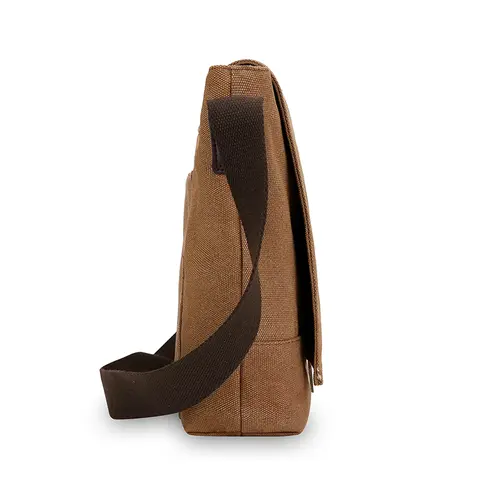 Herrväska i canvas med flip-top och axelrem 10 best sales axelväska i canvas för män - №9