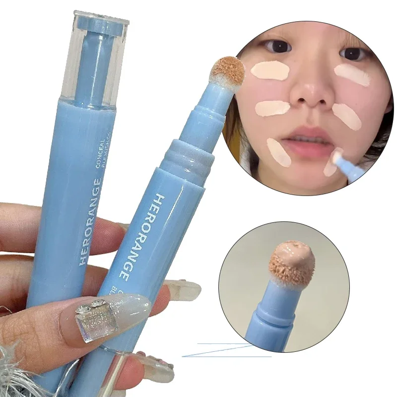 フルカバーコンシーラーカバースティック隠すスポット傷クリームファンデーションエアクッションコンシーラー防水顔輪郭メイク 1