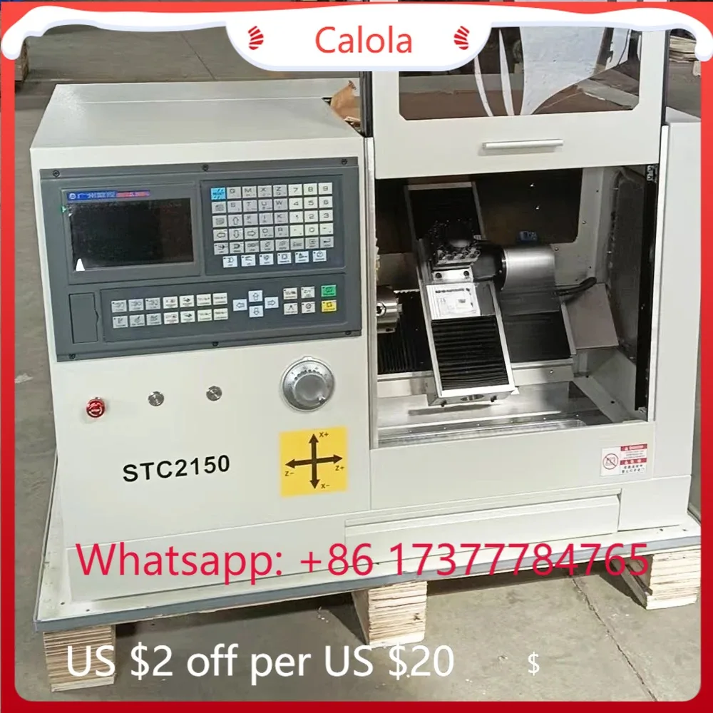 Sumore STC2150 Bench Top CNC Lathe Fully Automatic Small Slant Bed Factory Direct