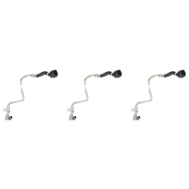 A95E-3 Piece Turbocharger Coolant Return Line For BMW F20 F30 G30 X3 X4 125I 330I 11537643226