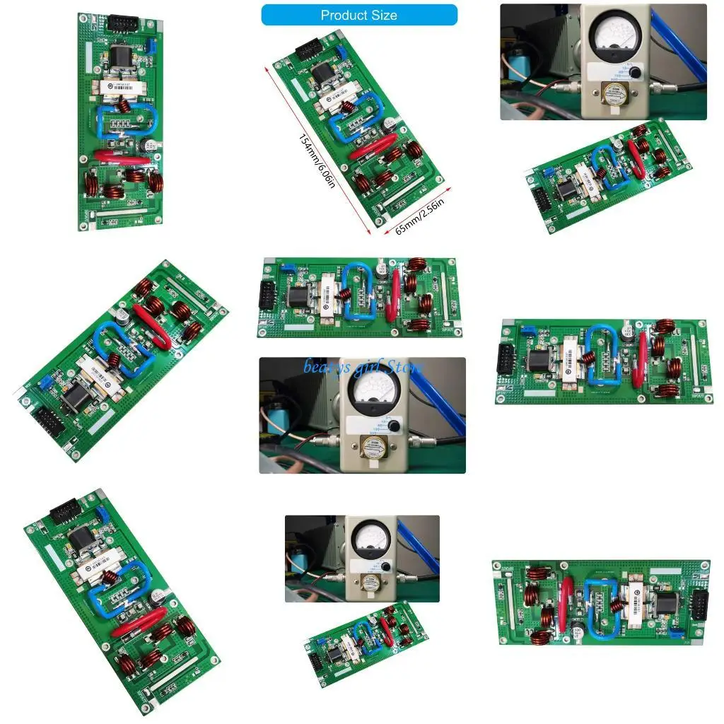 

C7AB RF Circuit Board 350W Capacity 80MHz 109MHz Ranges 50Ohm Output Professional Electronics