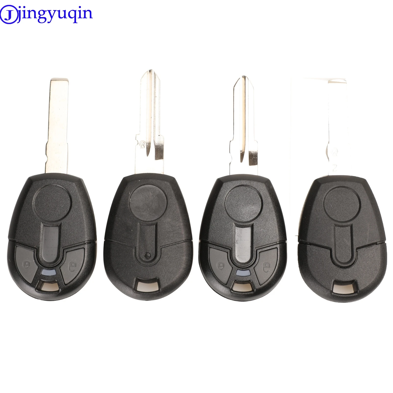 

Jingyuqin чехол для удаленного автомобильного ключа, пустой чехол для Fiat, чехол для транспондера, без чипа, чехол для брелка