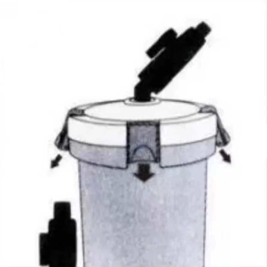 Veterinarian Three-layer Filtration Dedicated for Pet Vet Hospitals Ventilator Waste Gas Absorption tank