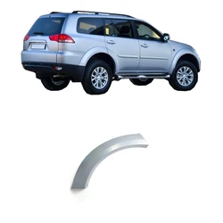 1 Piece No Painting Rear Door Eyebrow for Pajero Sport KH Rear Bumper Eyebrow Wheel Brow for Montero Sport 2007-2015 7407A147