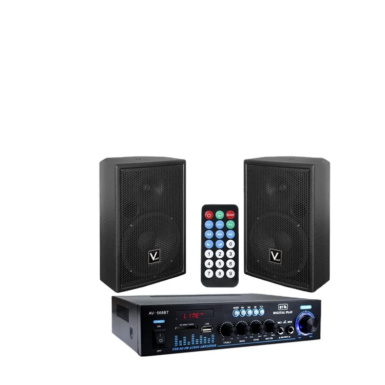 AV-568- MS0610 remote control home theatre system training sound system teaching dance studio gym speaker home theatre system