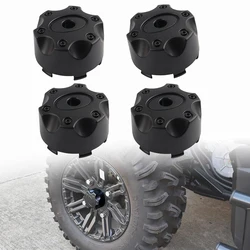 Tire Wheel Hub Caps for Polaris Wheel Hub Center Caps Covers for Polaris Ranger RZR 800 900 XP 4 Turbo