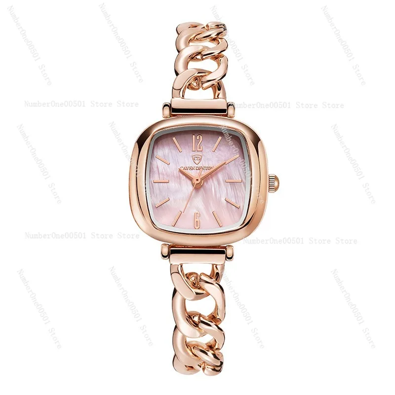 

Квадратные часы для женщин, маленькие роскошные минималистичные модные водонепроницаемые повседневные наручные часы для девочек-студентов