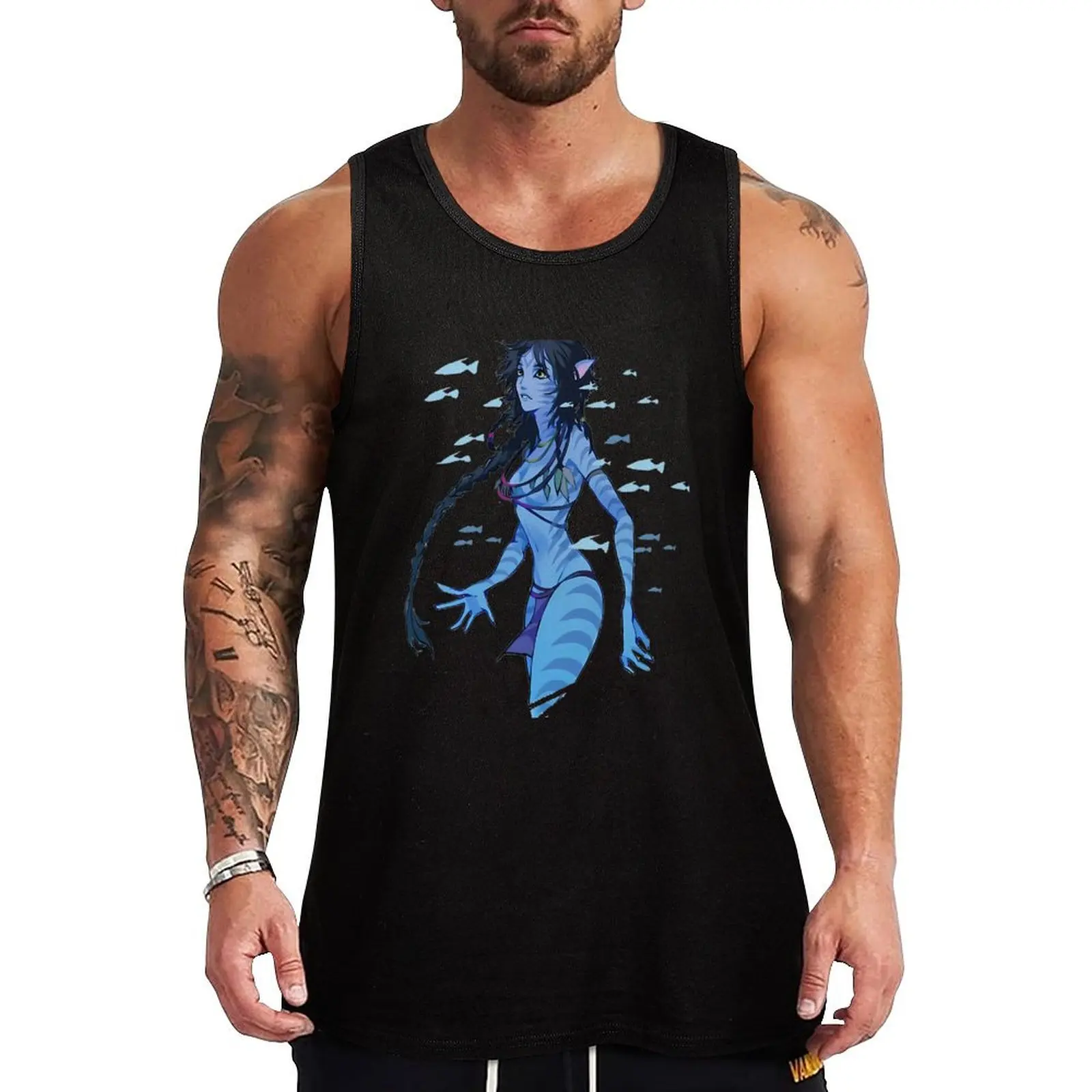 I See Your Soul Tank Top men clothing gym top summer clothes for men