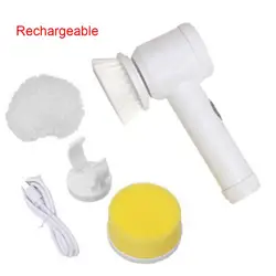 Wireless Electric Cleaning Brush USB Rechargeable Housework Kitchen Dishwashing Brush Bathtub Tile Professional Cleaning Brush