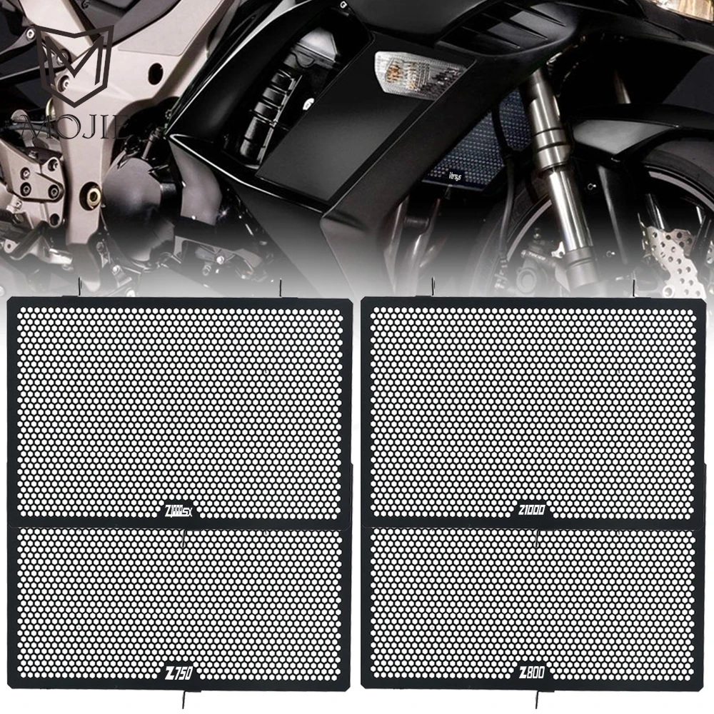 

FOR KAWASAKI Z750 Z800 Z1000 Z1000SX Versys 1000 1100 Ninja1000SX 2007-2026 2027 Motorcycle Radiator Grill Guard Protector Cover