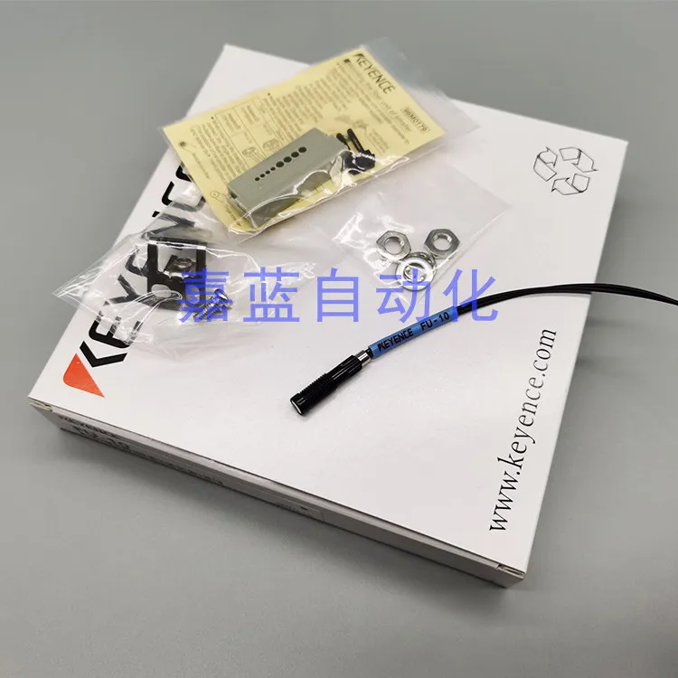 KEYENCE FU-10 Focal Length Adjustable Fiber Optic with Complete Accessories And Lens Optical Measurement Equipment