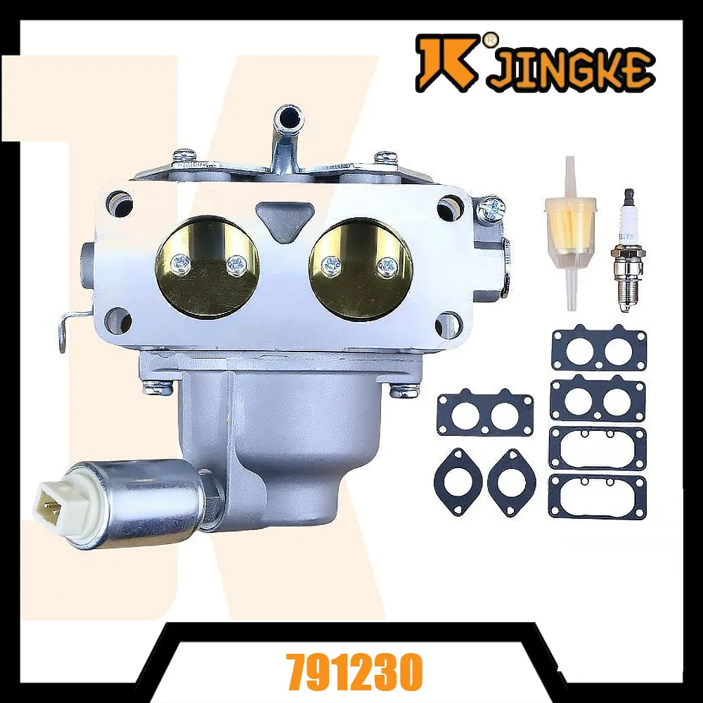 

791230 Motorcycle Carburetor For 699709 499804 John Deere LA150 LA145 LA130 L120, Briggs & Stratton 407777 20-25 HP Engine