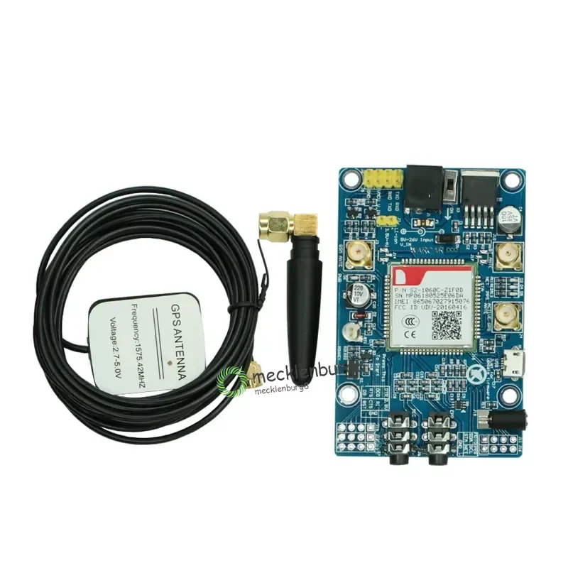 SIM808 Module GSM GPRS GPS Development Board SMA With GPS Antenna For Arduino