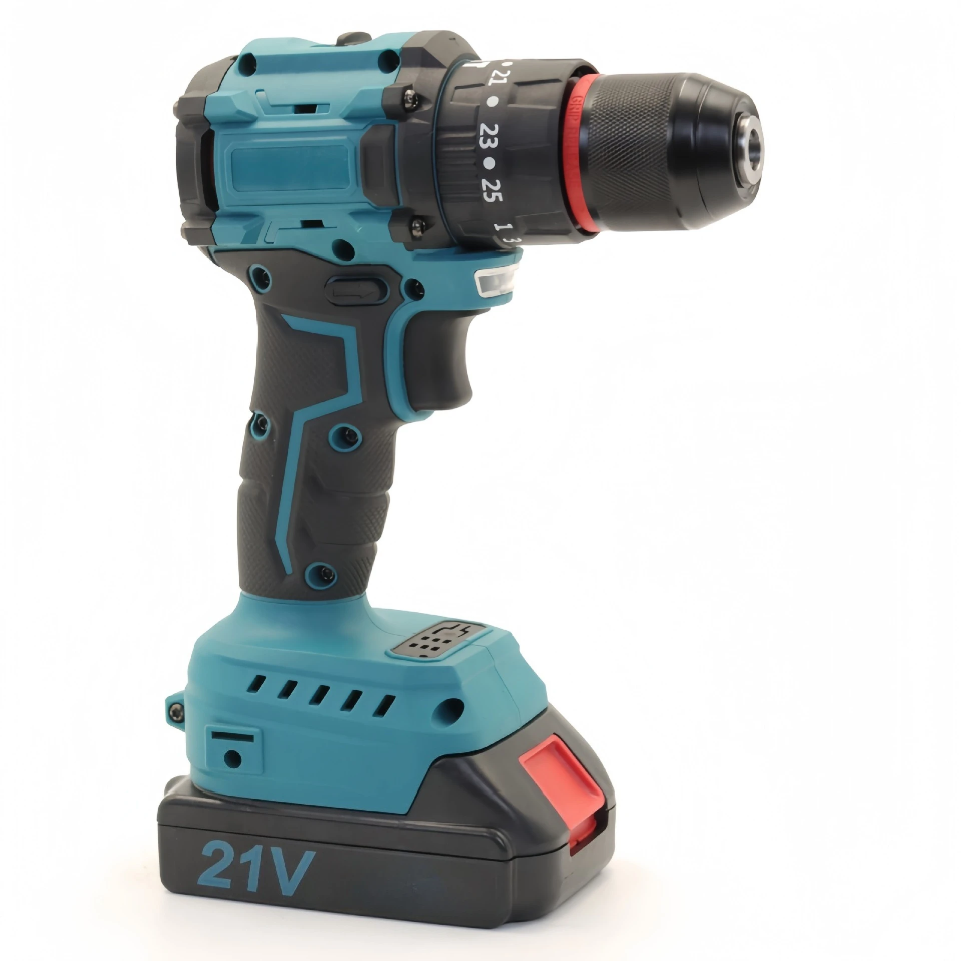 

2025 21v Blue Brushless Impact Drill Set - Home Use High-Power Electric Screwdriver Set