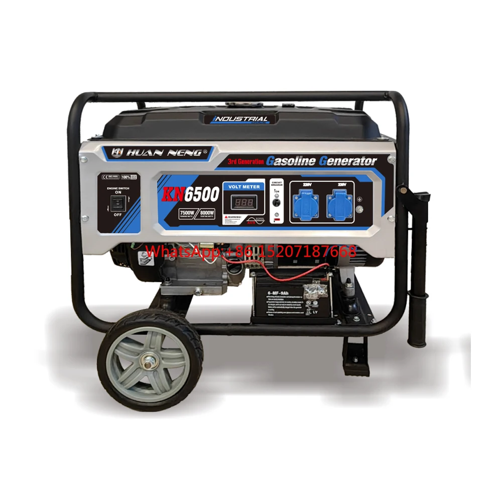 220v Petrol Generator Power Electric 3Kw 5kW 6kW  8kw 10kw Gasoline Generators  Gasoline Generator for Home Use Industrial Use