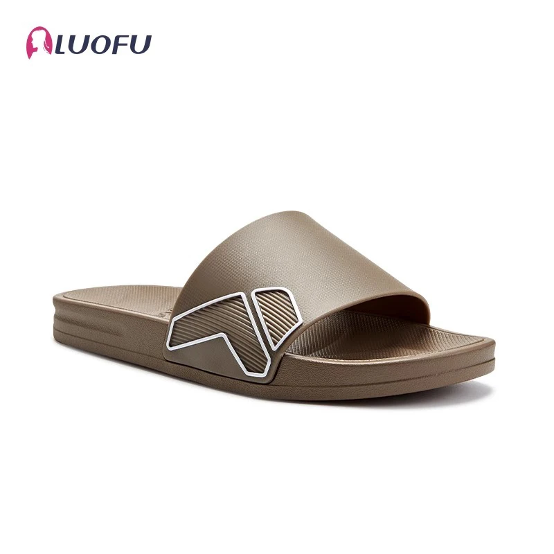 LUOFU Men's New Slippers for Bathing, Anti slip and Wear resistant Soft Bottom Comfortable Couple Indoor and Outdoor Sandals