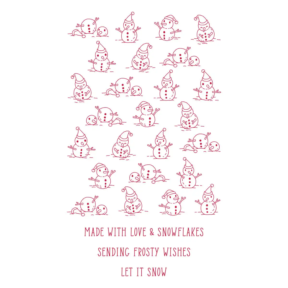 

Made with Snowflakes Hot Foil For DIY Making Card Scrapbook Embossed Paper Album Craft Supplies Template Decoration 2025 New