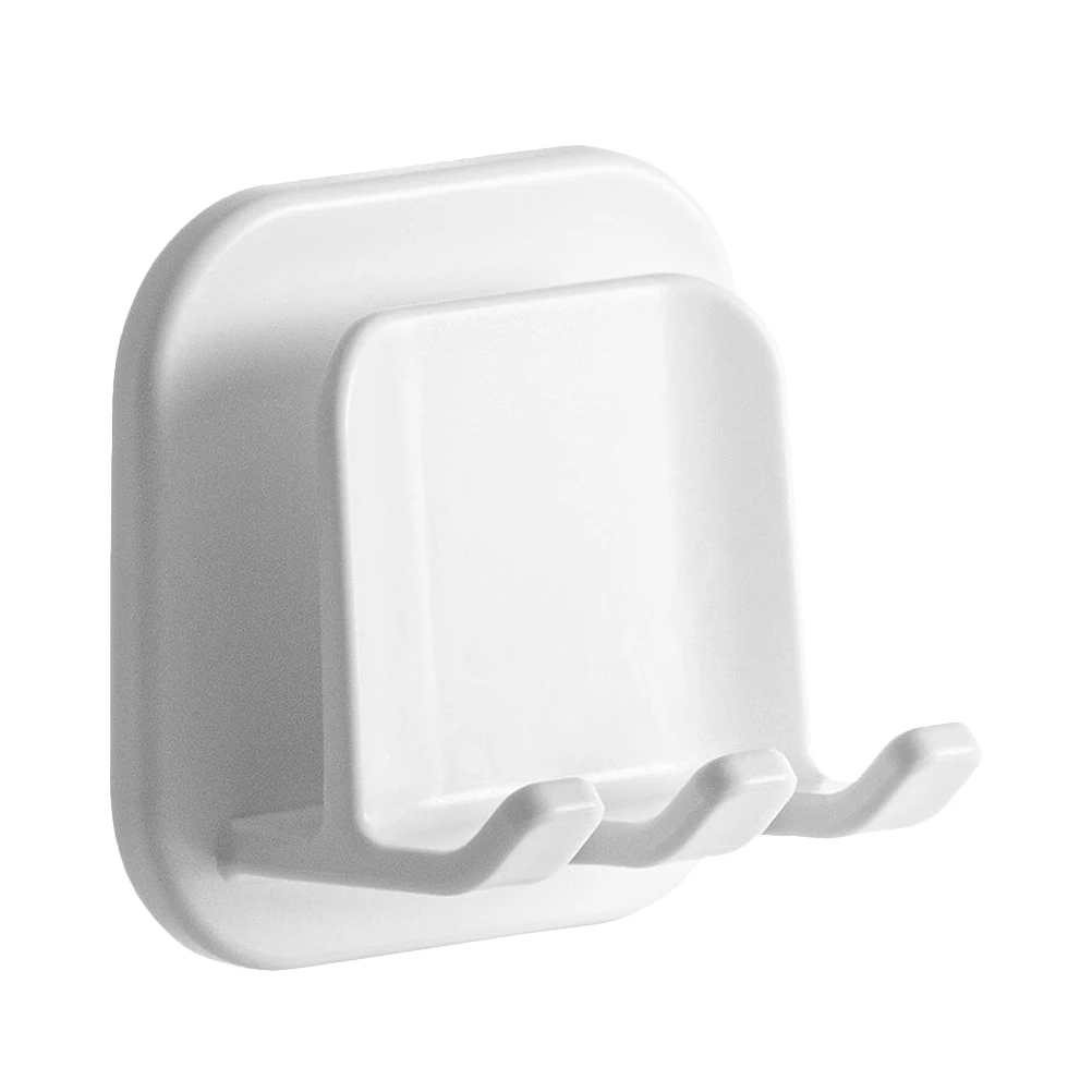 

2pcs Wall Toothbrush Holder Bathroom Cup Self Adhesive Punch Free Rack for Shower Smooth Surface Tile Glass Metal Home