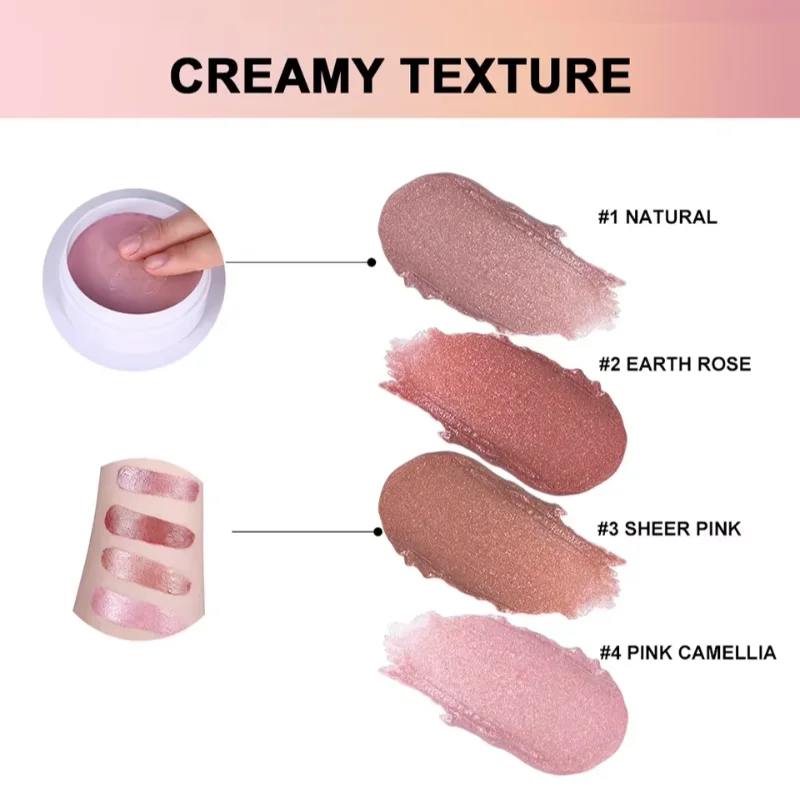 Multi Glow Balsamo Crema Fard Per Guance Fard Balsamo Trucco Viso Finitura Radiante Idratante Crema Leggero Cosmetico Bellezza