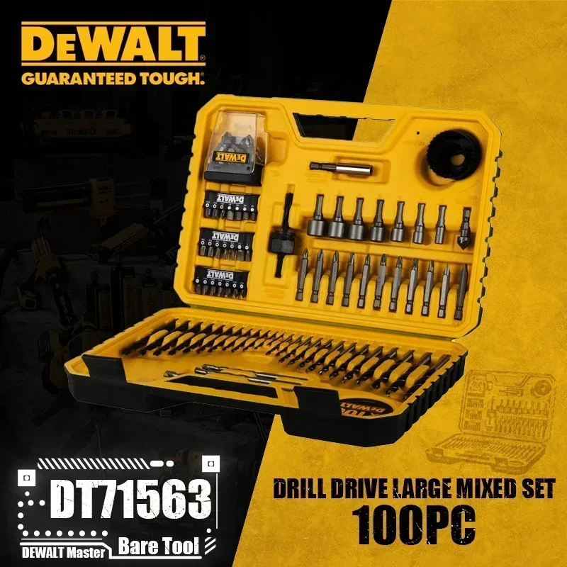 Drill Driver Screwdriving Bit Set - 100-Piece Power Tool Accessories