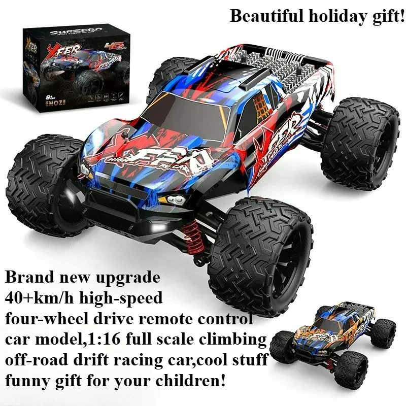 

Cool Stuff Toy Car Funny Gift-40km/h High-speed 4WD Rc Drift Car,1:16 Full scale Off-road Rc Cars,Monster Truck,Toys for kids