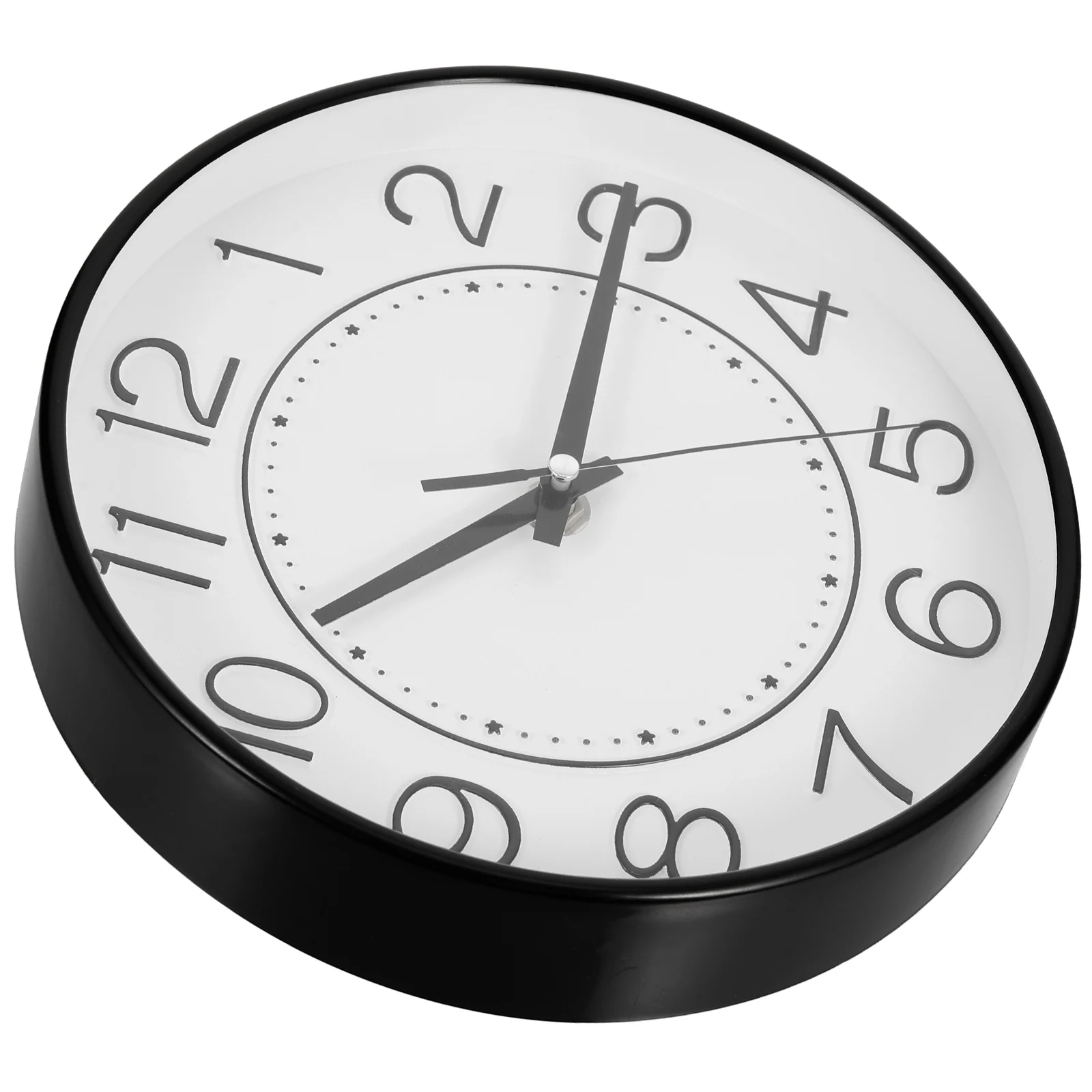 

Stylish Wall-Mounted Hanging Decor For Living Room Bedroom Home Office Modern Mute Operated Glass Plastic Household Home