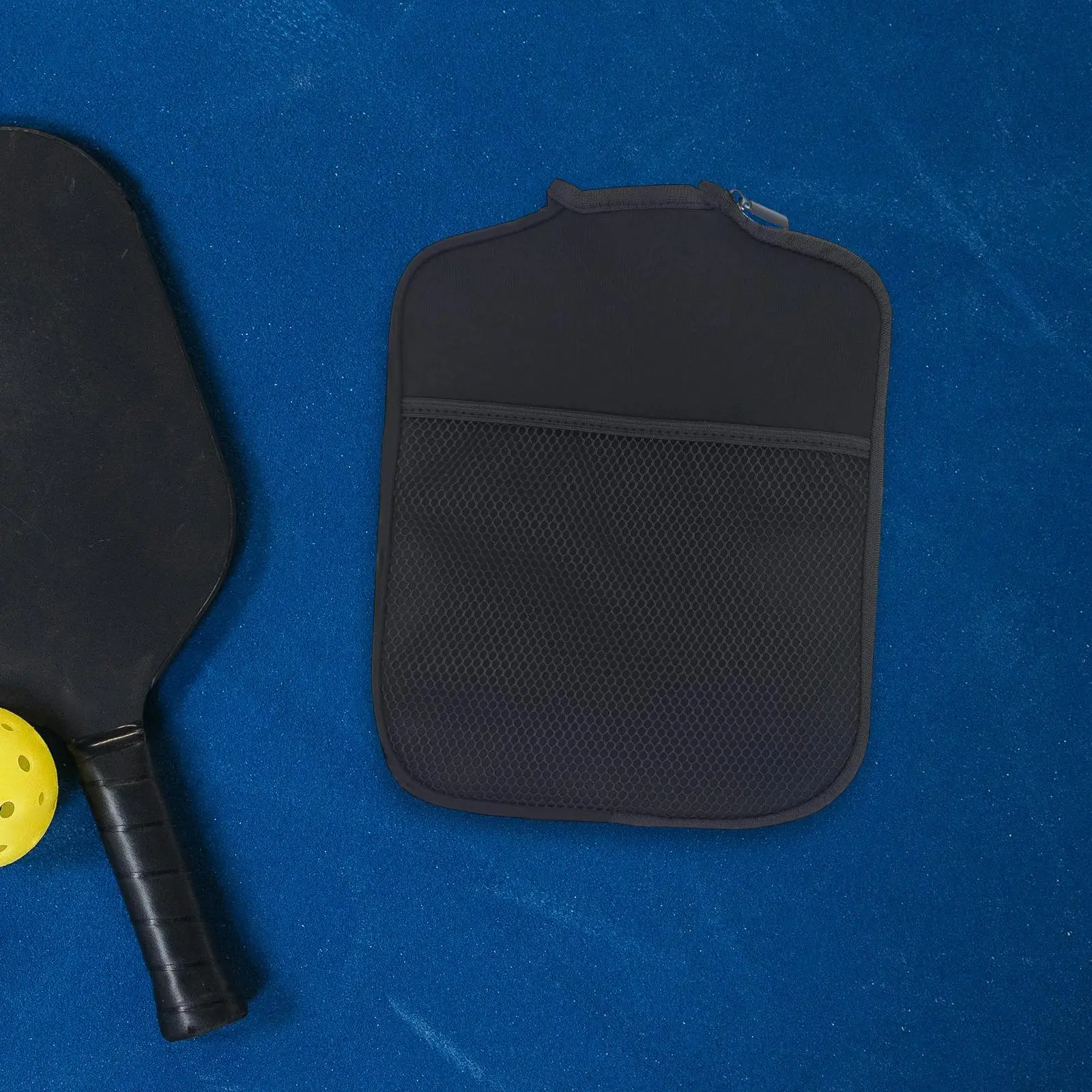 

Чехол для ракетки для пиклбола на молнии, защитный чехол для мужчин и женщин, сумка для хранения, чехол для ракетки, защитный чехол для теннисной ракетки для тренировок