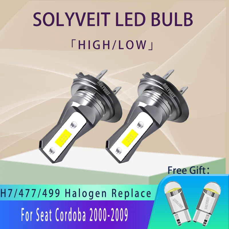 

Connect and light up the night with 6000K clarity LED Hi Low For Seat Cordoba 2000 2001 2002 2003 2004 2005 2006 2007 2008 2009