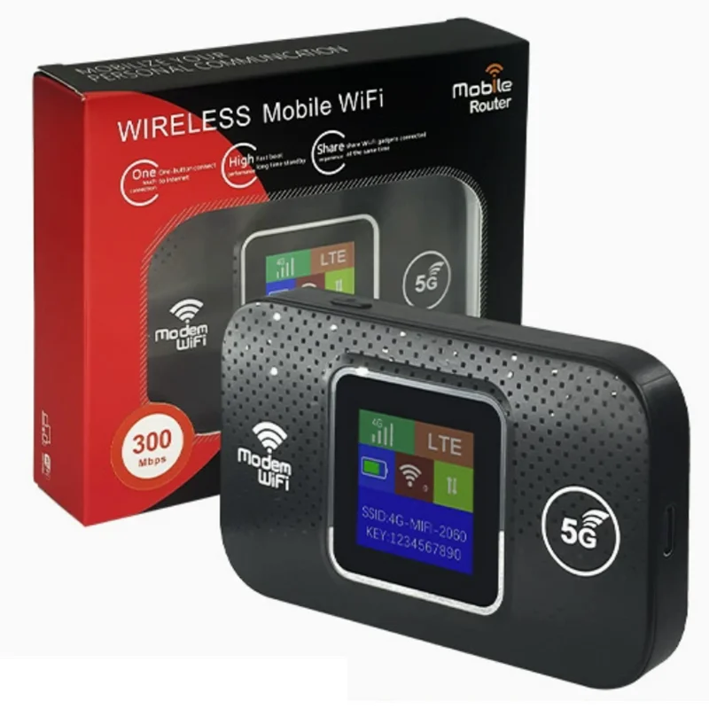 M9s 4G wireless router mobile wifi router LCD TYPE-C 3000mAh
