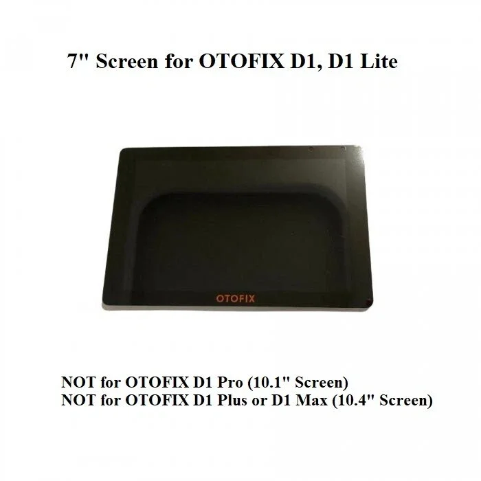 7 inch LCD Touch Screen Digitizer Replacement For OTOFIX D1 and D1 Lite Scanner