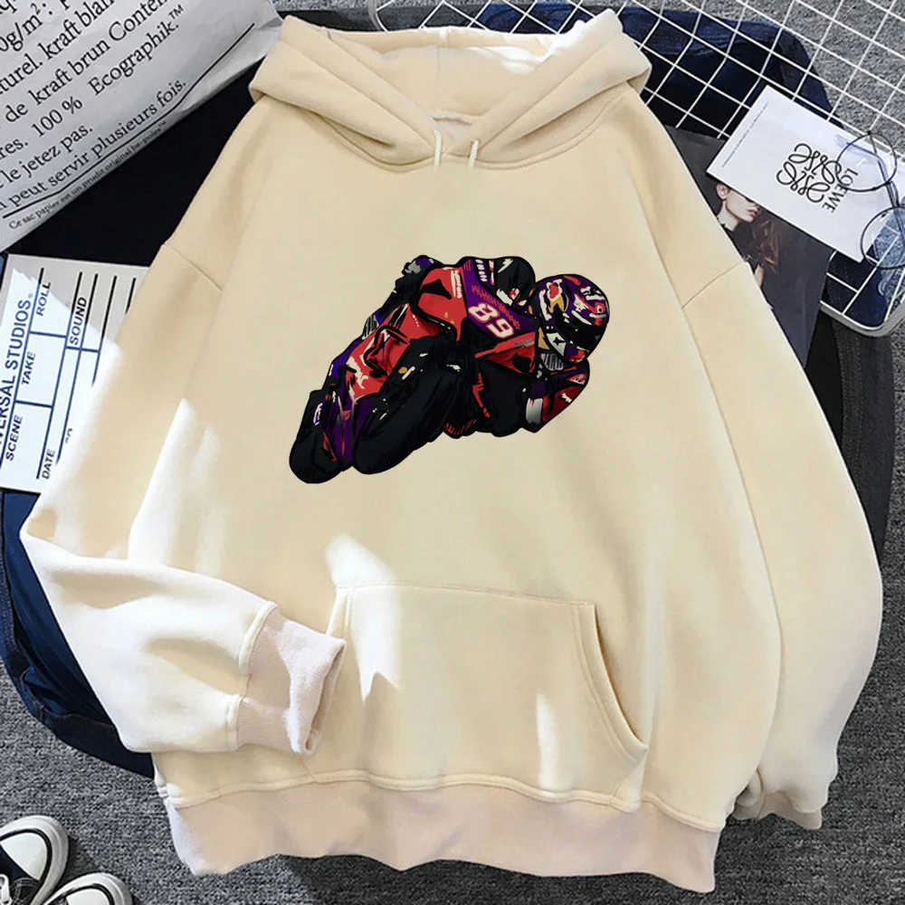 

Moto Gp hoodie designer patterned anime sweater printed design funny patterned teen tracksuits comic youthful soft fabric Y2K