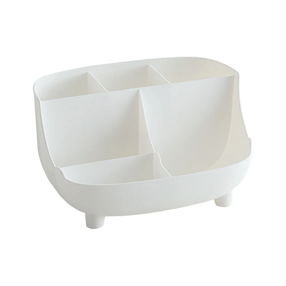 

1.2L Stationery Storage Box Desktop Organizer Multi-Function Container Bathroom Accessories Stationery Holder Home