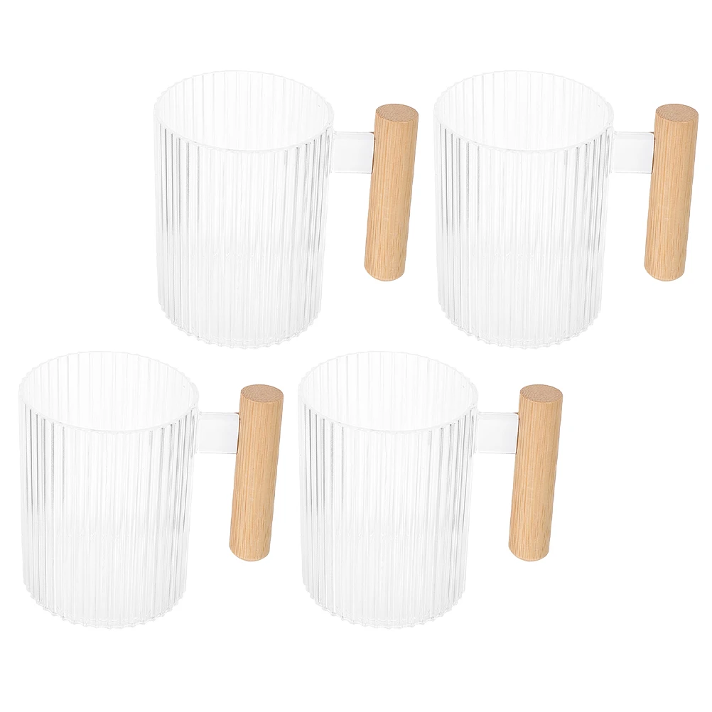 

4Pcs Toothbrush Cup Plastic Bathroom Holder Reusable Portable Toothbrush Tumbler Mouthwash Cup Travel Storage Cups Multipurpose