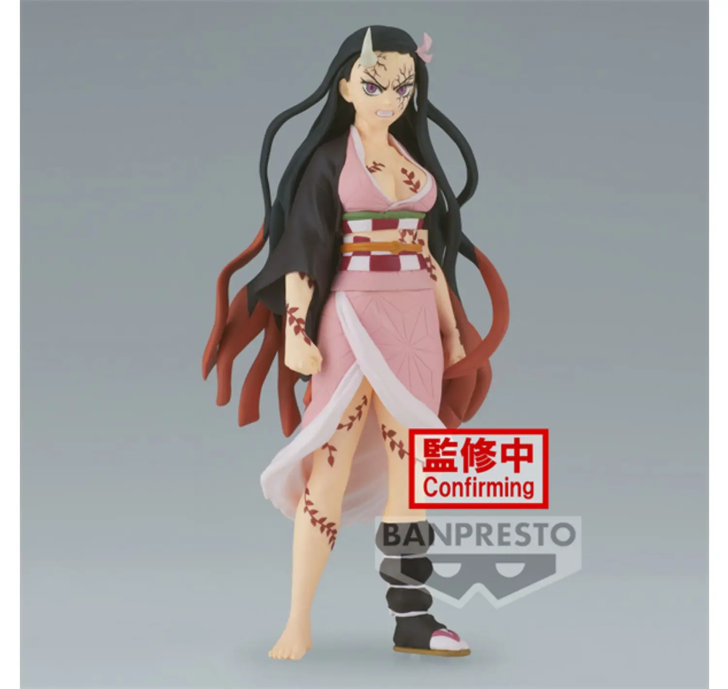 Original Genuine In Stock Bandai Banpresto Demon Slayer Anime Figure Kamado Nezuko Kawaii Collectible Kimetsu No Yaiba Ornament