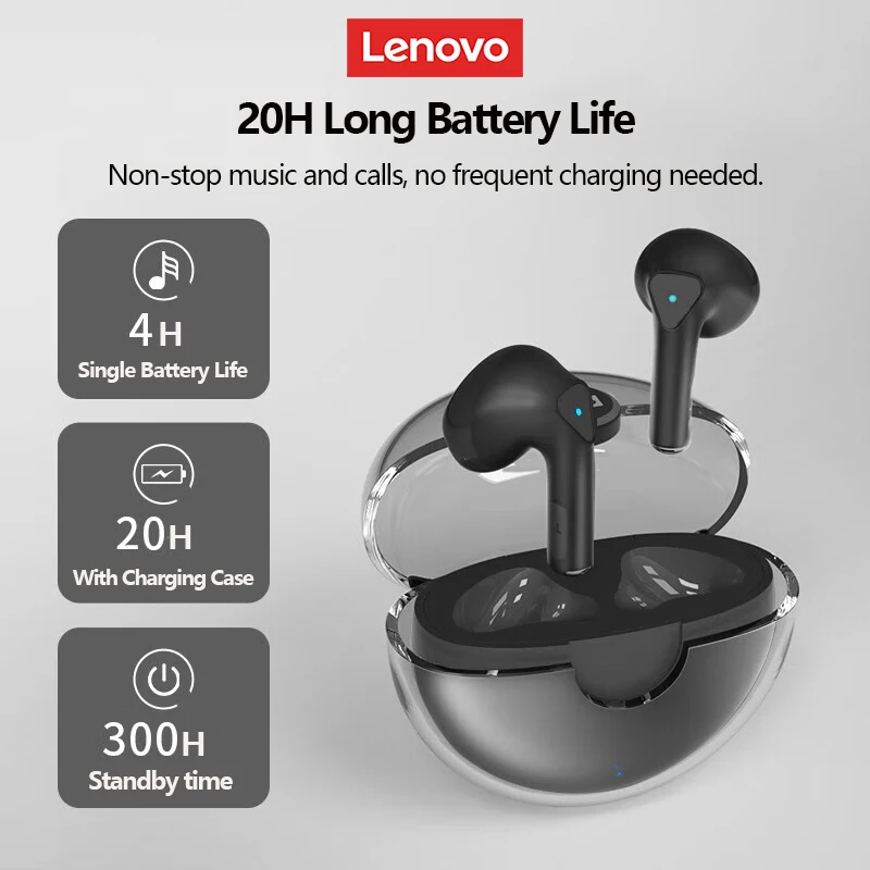 الأصلي لينوفو LP80 TWS سماعات بلوتوث اللاسلكية الرياضة سماعات مقاومة للماء الكمون المنخفض الألعاب الموسيقى التحكم باللمس سماعات الأذن