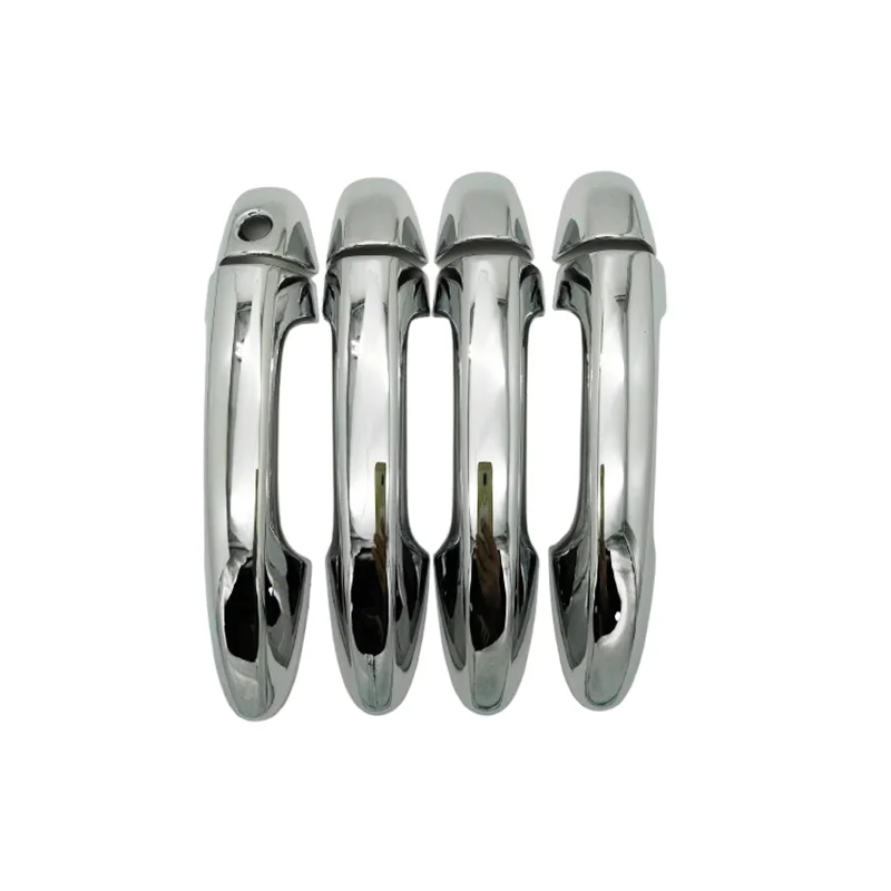 الكروم ABS غطاء مقبض الباب لتويوتا فورتشنر 2016-2019 شاحنة بيك اب الملحقات الخارجية الجسم تقليم