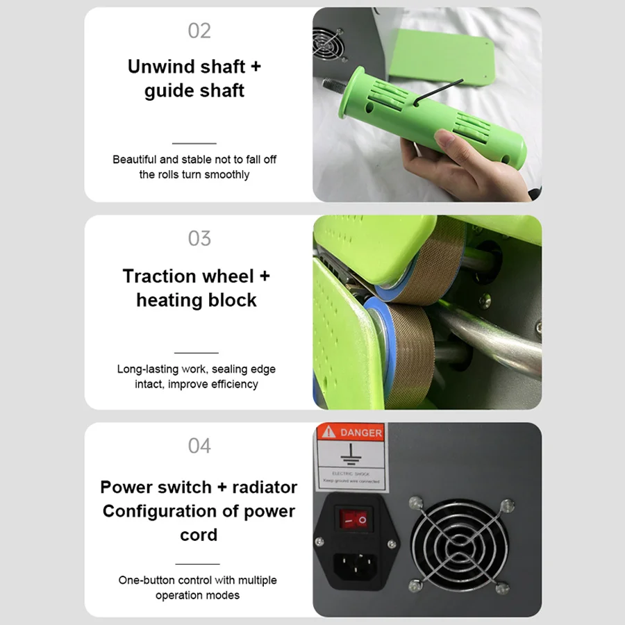 Inflatable Machine 110V 220V 200W Film Air Pillow Inflator Gourd Bubble Filling Bags Air Cushion Machine Durable Blowing Machine