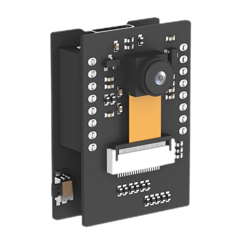 

ABSU ESP32-S3 Модуль Wi-Fi-камеры Модуль AI Vision Поддержка передачи видео Wi-Fi Распознавание лиц и цветов Двухрежимный комплект