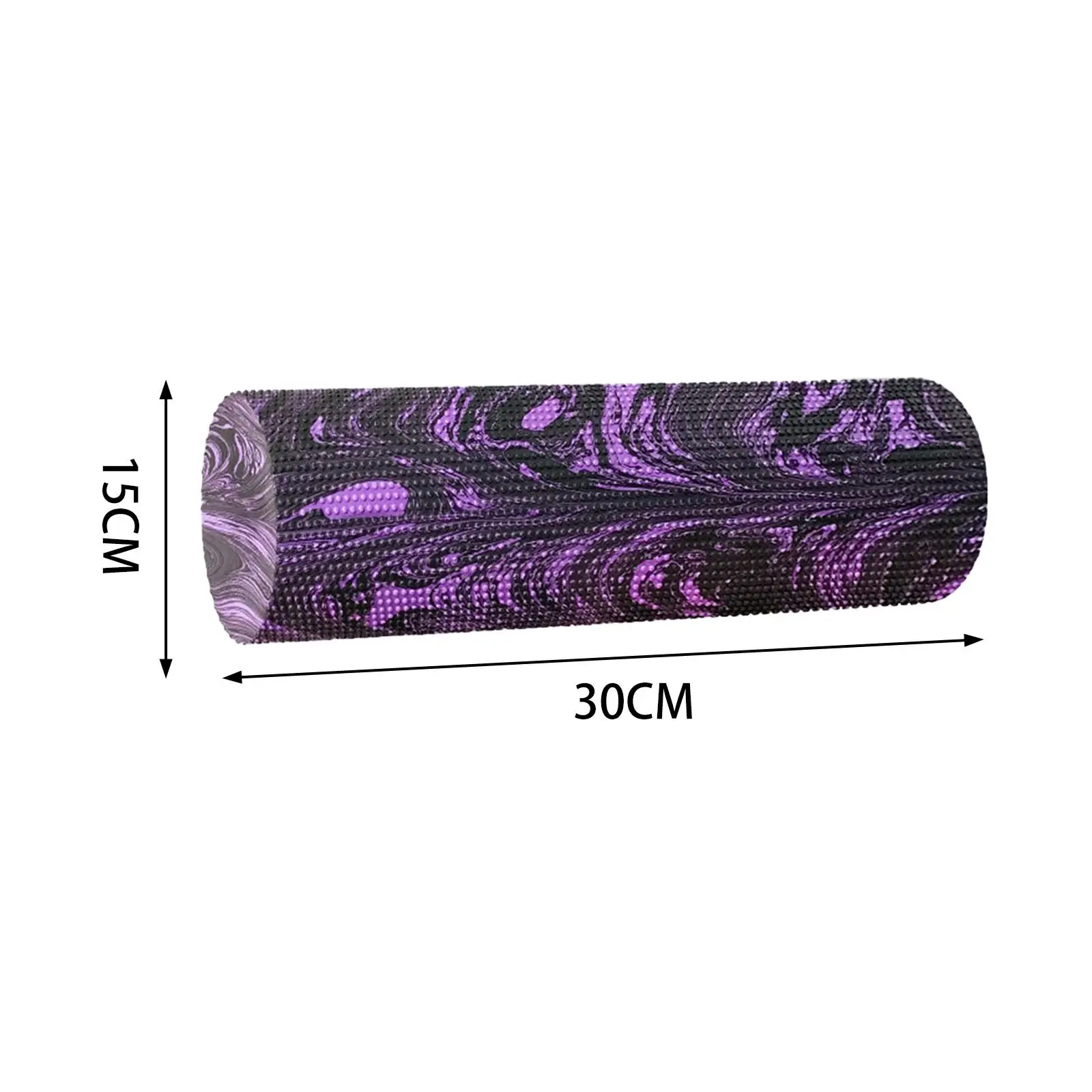 Yoga Column Deep Muscle Massage Round Foam Roller Yoga Brick Pilates Foam Roller for Arm Back Bodybuilding Exercise Stretching