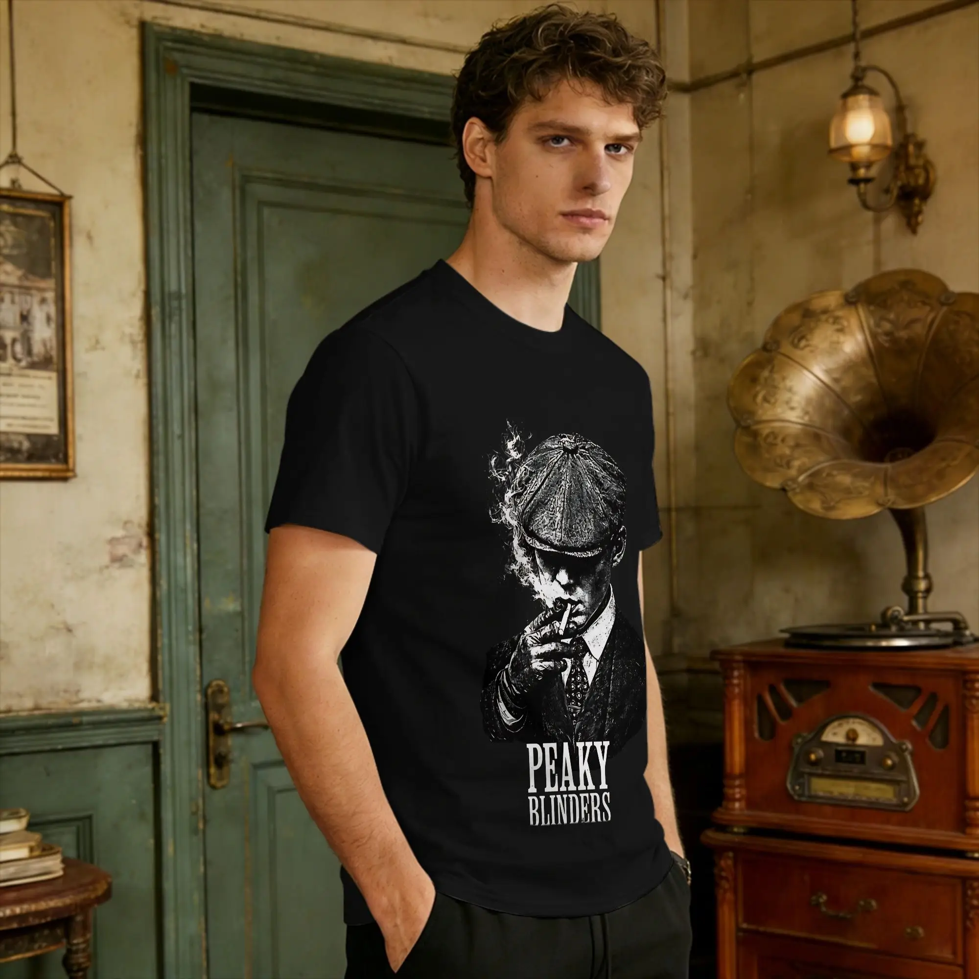 Men Women's T-Shirt Peakys Blinders Tommy Shelby T Shirts Leisure  Summer Tee Shirt Aesthetic Pure Cotton Tops Gift