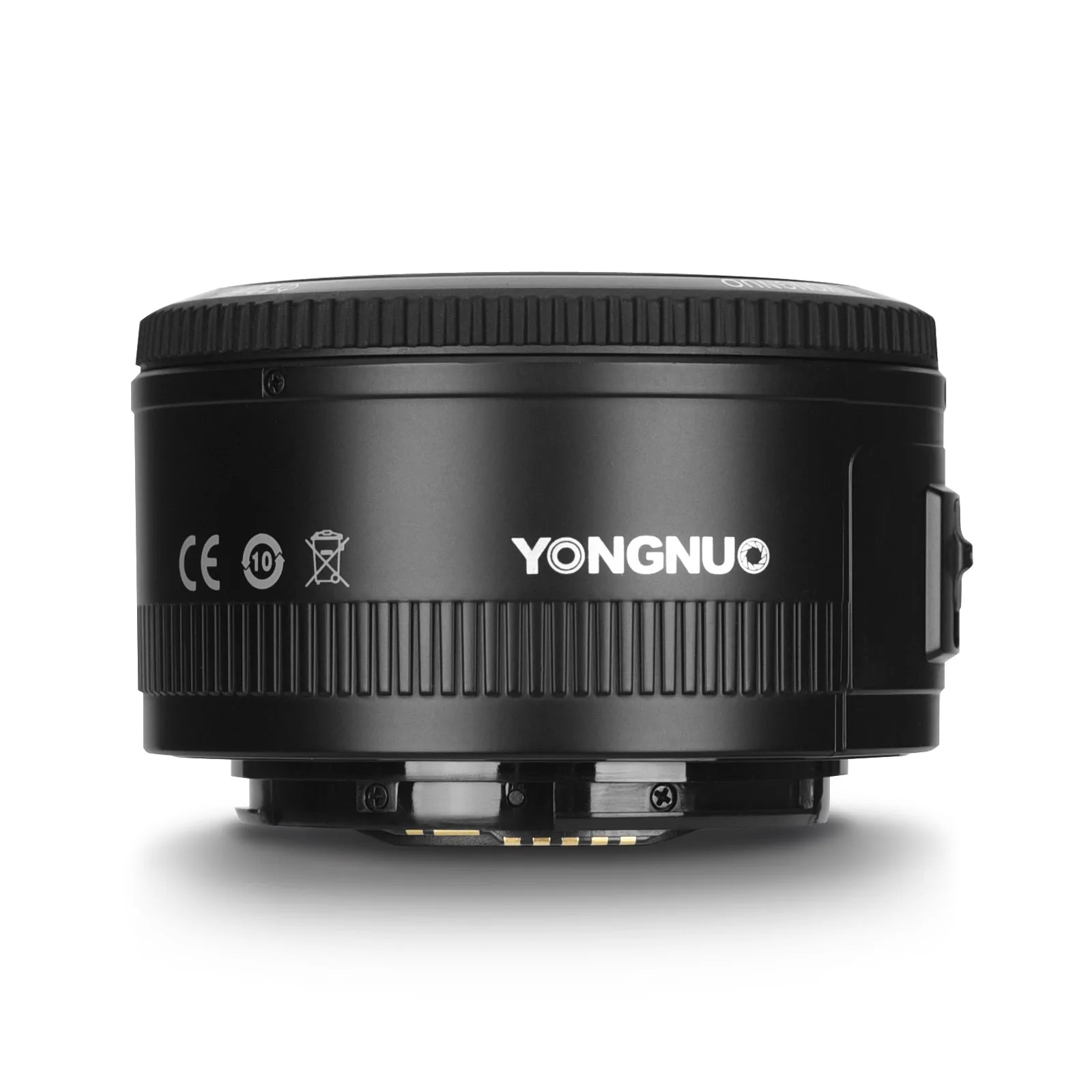 YONGNUO YN50mm f1.8 AF DSLR عدسة كبيرة فتحة التركيز التلقائي لكاميرات Canon EF 60D 70D 5D2 5D3 600d T5 T6 DSLR