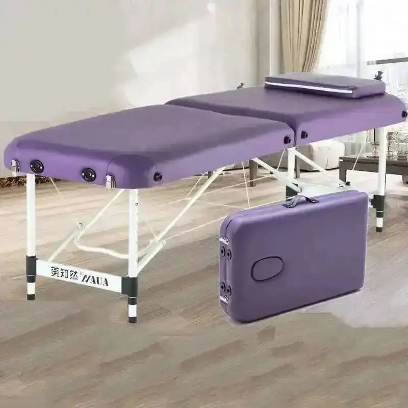 

De Table Cama Camillas Spa De Massage Para Masajes Portatil Beauty Salon Furniture Chiropractic Table Esthetician Furniture
