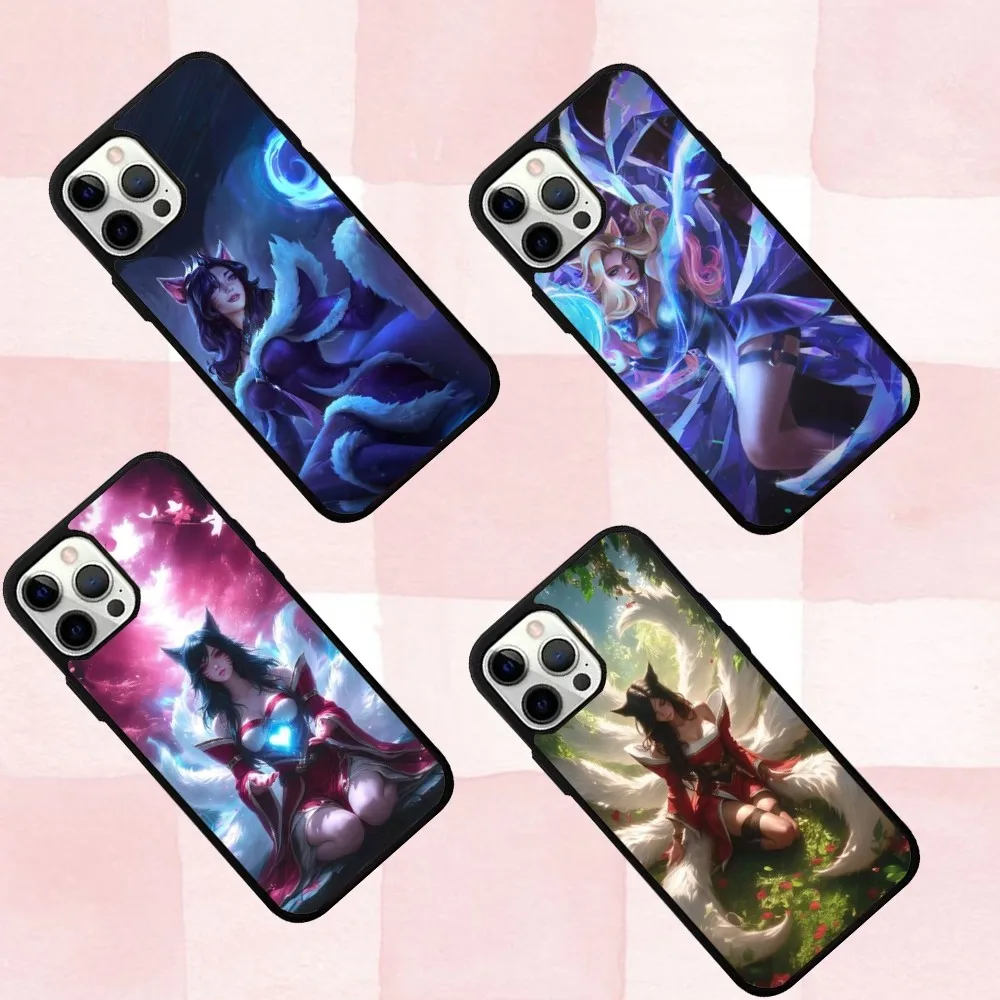 

Game L-Lols A-Ahris K-KDA Phone Case For IPhone 16,se4,15,Pro,Max,Case 14,Plus,13,12,11 Magesafe Magnetic Wireless Charge Cover