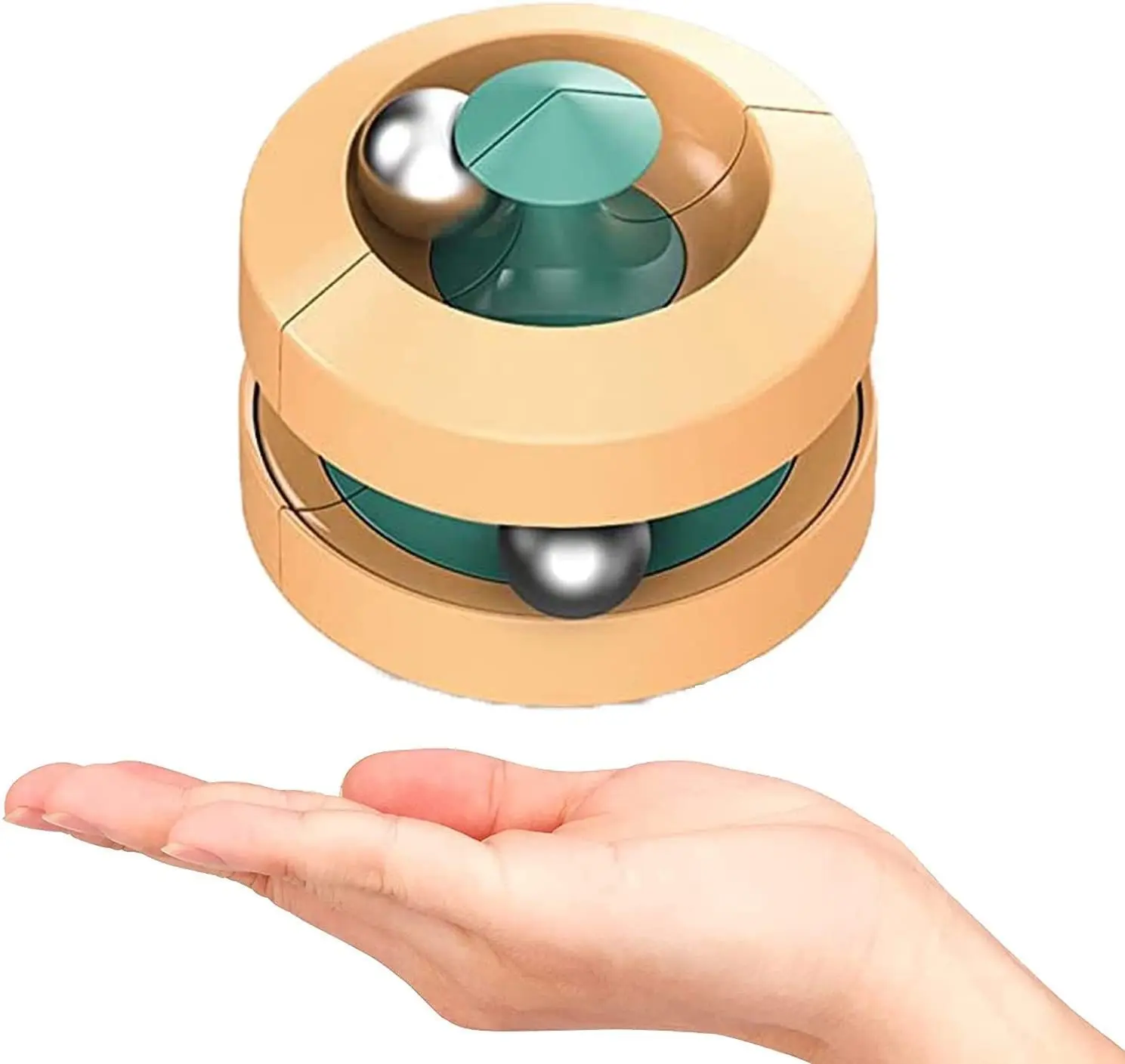 Случайный Цвет кончиков пальцев взрослые декомпрессионные игрушки креативные вращающиеся концы пальцев гироскоп