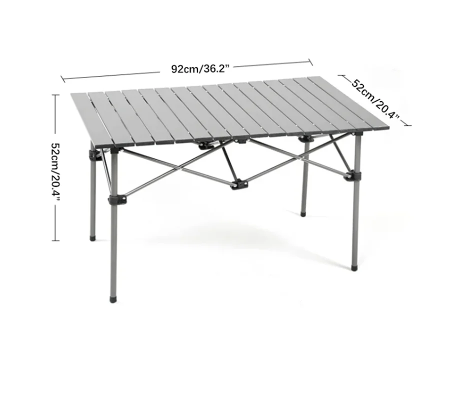 Hot Selling Outdoor Table and Chair Set Camping Outdoor Hiking Portable Folding Table and Chair