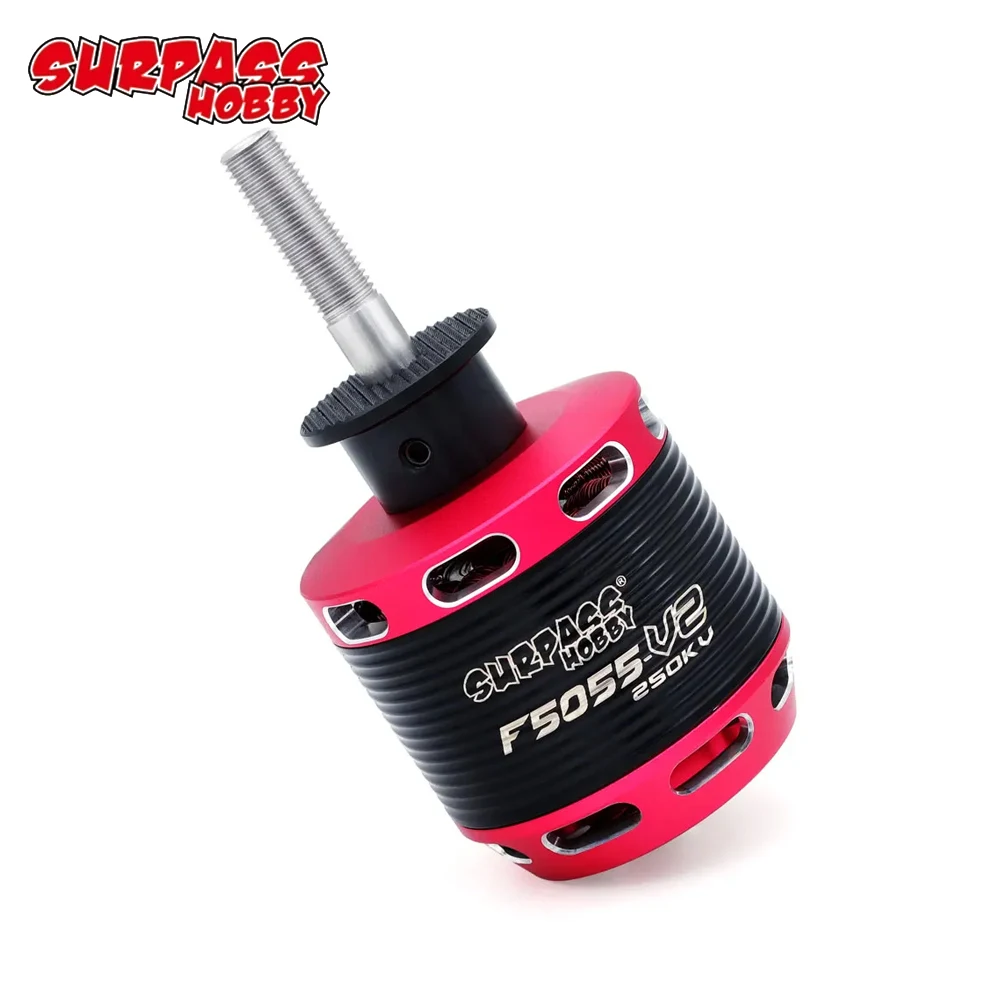 Surpass Hobby F-5055 F5055 5055 250KV 550KV 14-Pole Vertical UAV Tail Thrust Brushless Motor For Fixed Wing Airpalne RC Parts