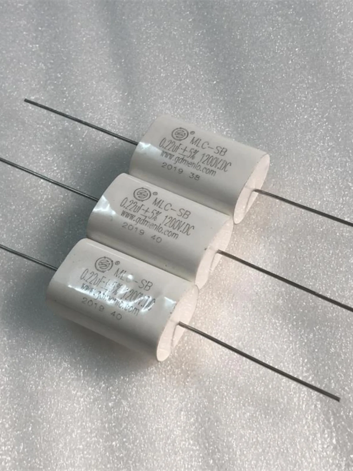 10Pcs New MLC-SB 0.22UF1200V thick copper foot non-inductive IGBT absorption protection film capacitor